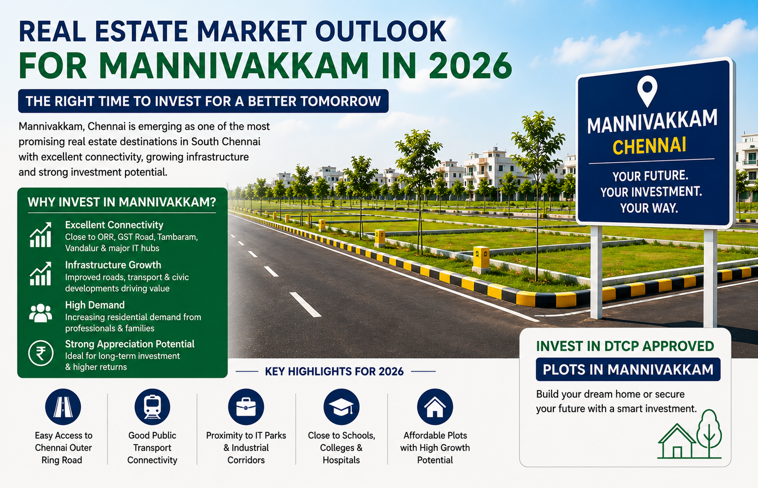 Real Estate Market Outlook for Mannivakkam in 2026 Why It the Right Time to Invest
